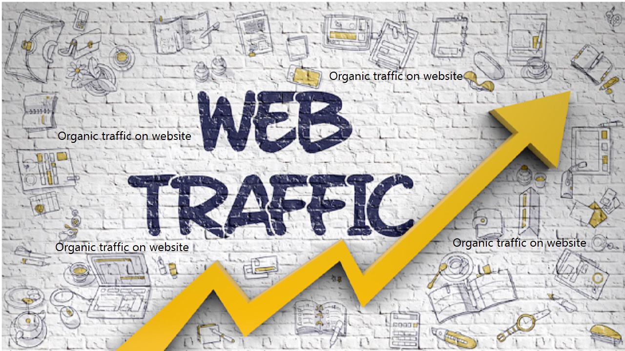 Organic traffic on website